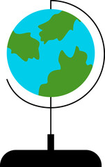 Earth globe