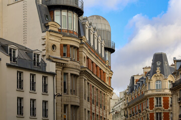 real estate , haussmannian architecture in Paris  Srobonne univerity