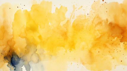 brush yellow watercolor.color shades space image