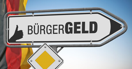 Symbolbild; Bürgergeld hat jetzt Priorität?