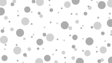 Seamless pattern with grey dots