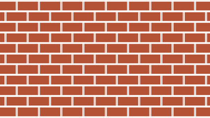 Red and white brick wall background