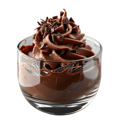 chocolate mousse  on a transparent background Remove png