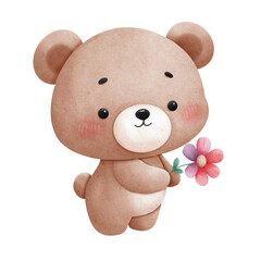 Little bear in valentine’s 8