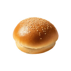 Bread bun isolated on transparent background