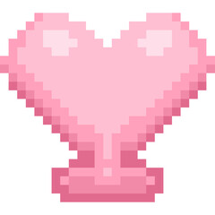 valentine pixel art