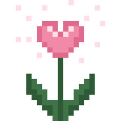 valentine pixel art