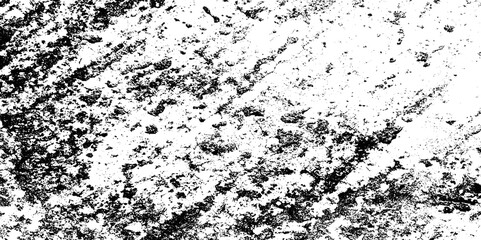 Dust overlay distress grungy effect paint. Black and white grunge seamless texture. Dust and scratches grain texture on white and black background.	

