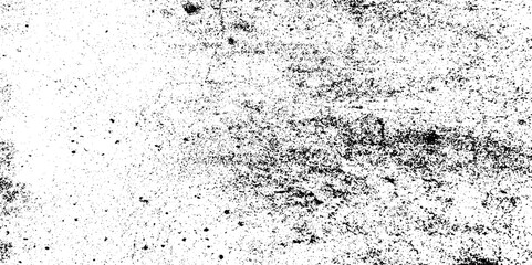 Dust overlay distress grungy effect paint. Black and white grunge seamless texture. Dust and scratches grain texture on white and black background.	
