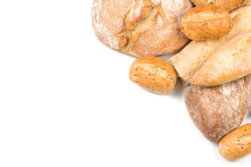 Composition with bread