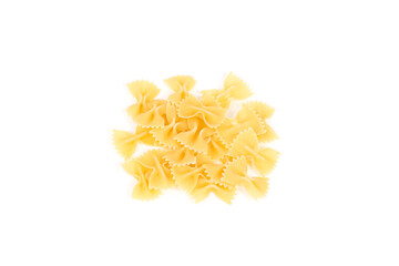 Fototapeta premium Uncooked farfalle pasta