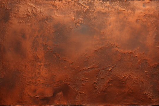 Copper abstract texture. Metal surface high resolution photo. For banners web design and social media