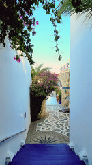 Fototapeta premium travel Italy Turkey Mediterranean vacation sea mountains dream hotel blue historical sky pool