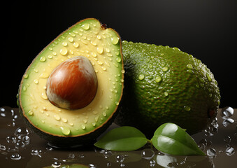 Zielony Rarytas w Obiektywie. To zdjęcie ukazuje wyjątkową elegancję i intensywność tego aromatycznego owocu, będącego niekwestionowanym królem zdrowego jedzenia.