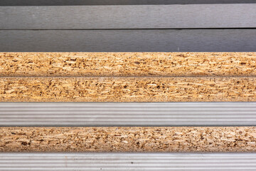 Texture of chipboards, furniture panels from cabinet furniture.