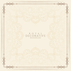 Luxurious stylish Vintage floral frame background