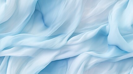  a close up view of a blue and white fabric with a very large amount of fabric on top of it. - obrazy, fototapety, plakaty