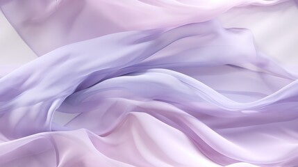 Fototapeta premium a blurry photo of a white and purple fabric with a light purple stripe on the bottom and a light purple stripe on the bottom of the fabric.