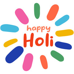 Colorful explosion for Holi festival poster banner creative. Indian Festival Of Holi.