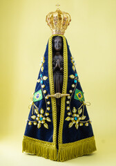 A santa imagem de Nossa Senhora da Conceição Aparecida, a padroeira do Brasil