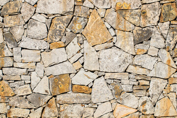 Background and texture with stone wall.