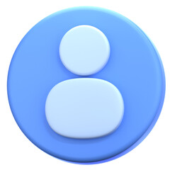 user 3D Illustration Icon Pack Element