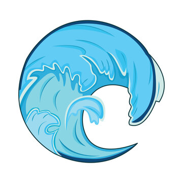 sea wave illustration
