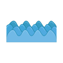 illustration of wave