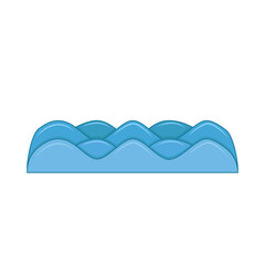 illustration of wave