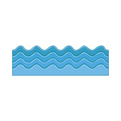 illustration of wave