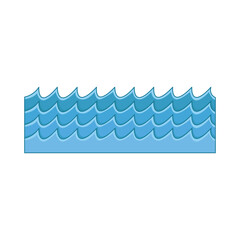 illustration of wave