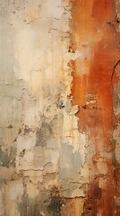 An old wall with peeling paint and peeling paint