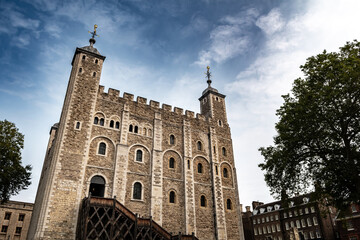 Fototapeta na wymiar Tower Of London, UNESCO World Heritage Site In London, United Kingdom 