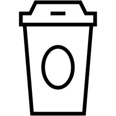 Juice Cup Vector Icon