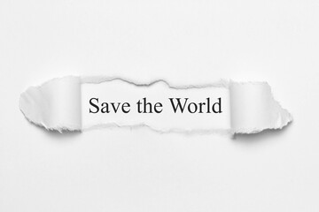 Save the World	
