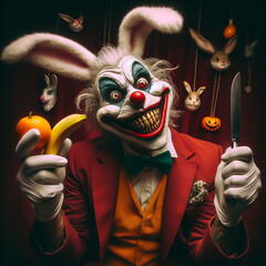 Scary Easter Bunny Clowns For No Reason In Particular 