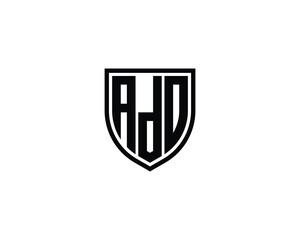 ADO logo design vector template