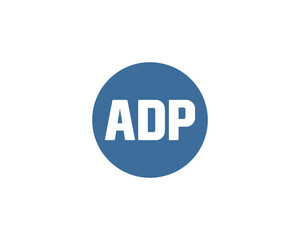 ADP logo design vector template