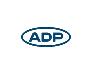 ADP logo design vector template