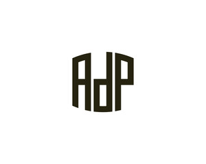 ADP logo design vector template