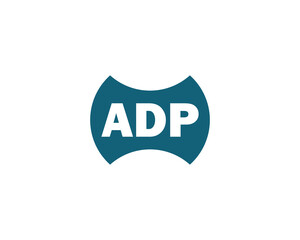 ADP logo design vector template