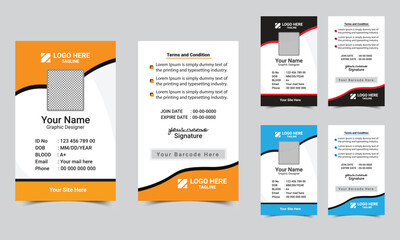 ID Card Template | Office Id card | Creative Id card design for your company employee