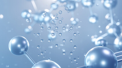 thebacon molecular structure 3d, flat model, dihydrocodeinone enol acetate, structural chemical formula view from a microscope