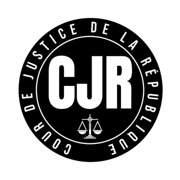 Symbole cour de justice de la r&eacute;publique en France