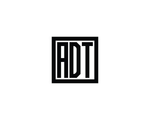 ADT logo design vector template