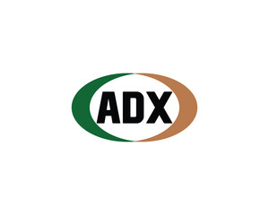 ADX Logo design vector template