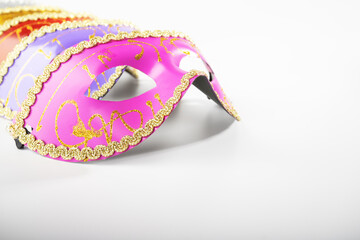 Carnival mask, an elegant and theatrical accessories for a cabaret event