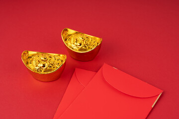 Red envelope angpow Chinese New Year concept