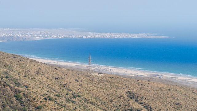 view of mirbat coastal town