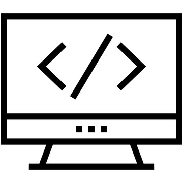 Coding Vector Icon